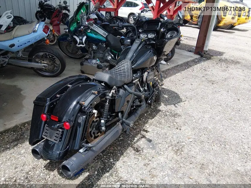 2021 Harley-Davidson Fltrxs VIN: 1HD1KTP13MB671038 Lot: 45418476