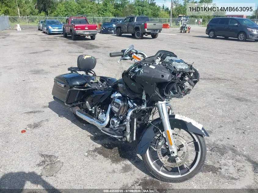 2021 Harley-Davidson Fltrx VIN: 1HD1KHC14MB663095 Lot: 45530235