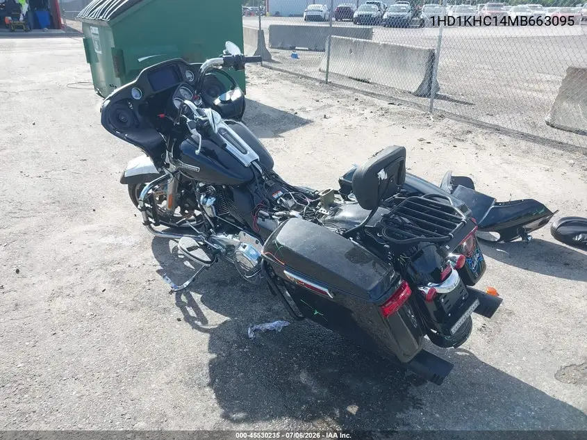 2021 Harley-Davidson Fltrx VIN: 1HD1KHC14MB663095 Lot: 45530235