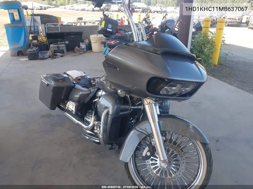 2021 Harley-Davidson Fltrx VIN: 1HD1KHC11MB637067 Lot: 45580748