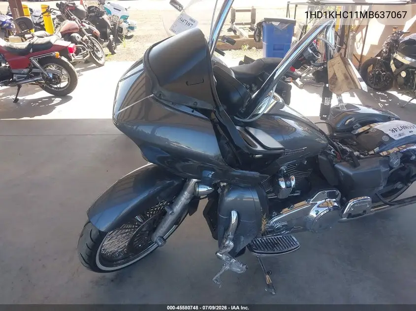 2021 Harley-Davidson Fltrx VIN: 1HD1KHC11MB637067 Lot: 45580748