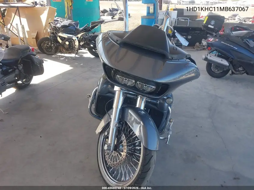 2021 Harley-Davidson Fltrx VIN: 1HD1KHC11MB637067 Lot: 45580748