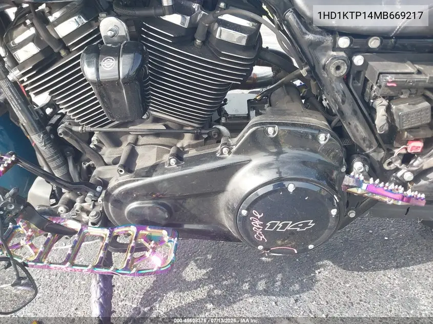 2021 Harley-Davidson Fltrxs VIN: 1HD1KTP14MB669217 Lot: 45608376