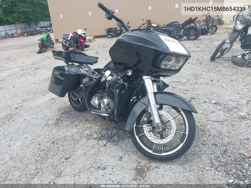 2021 Harley-Davidson Fltrx VIN: 1HD1KHC15MB654339 Lot: 45626956