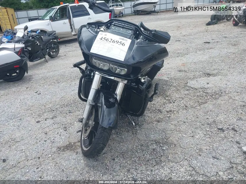 2021 Harley-Davidson Fltrx VIN: 1HD1KHC15MB654339 Lot: 45626956