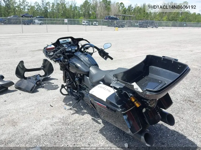 2022 Harley-Davidson Fltrxst VIN: 1HD1ACL14NB606192 Lot: 45051396