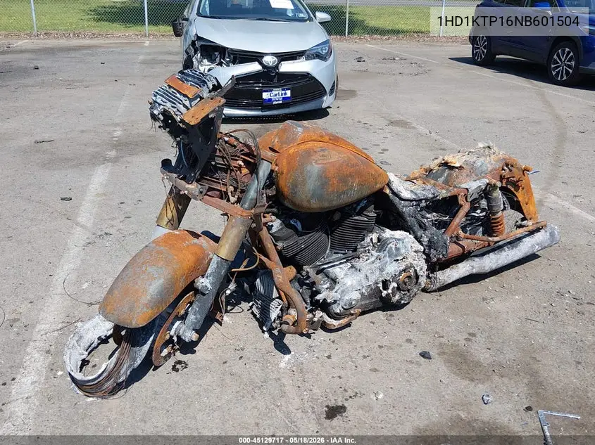 2022 Harley-Davidson Fltrxs VIN: 1HD1KTP16NB601504 Lot: 45129717