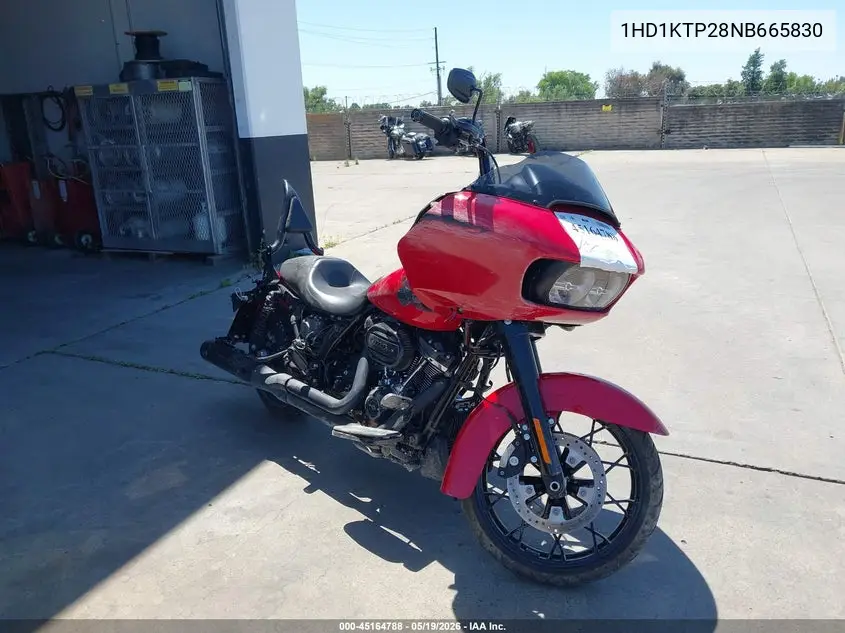2022 Harley-Davidson Fltrxs VIN: 1HD1KTP28NB665830 Lot: 45164788
