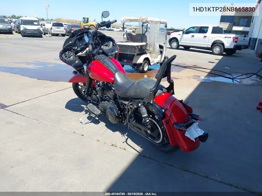 2022 Harley-Davidson Fltrxs VIN: 1HD1KTP28NB665830 Lot: 45164788