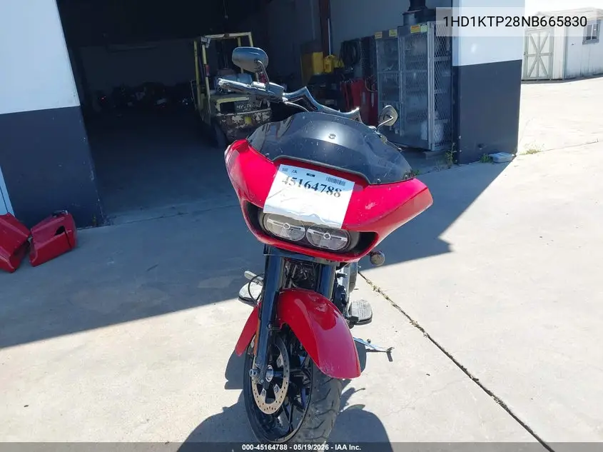 2022 Harley-Davidson Fltrxs VIN: 1HD1KTP28NB665830 Lot: 45164788