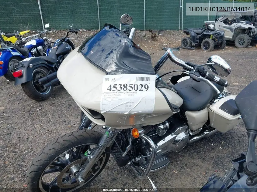 2022 Harley-Davidson Fltrx VIN: 1HD1KHC12NB634034 Lot: 45385029