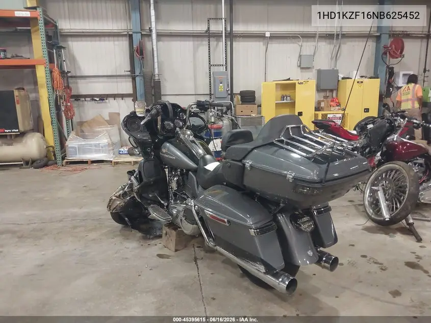 2022 Harley-Davidson Fltrk VIN: 1HD1KZF16NB625452 Lot: 45395615