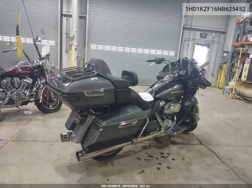 2022 Harley-Davidson Fltrk VIN: 1HD1KZF16NB625452 Lot: 45395615