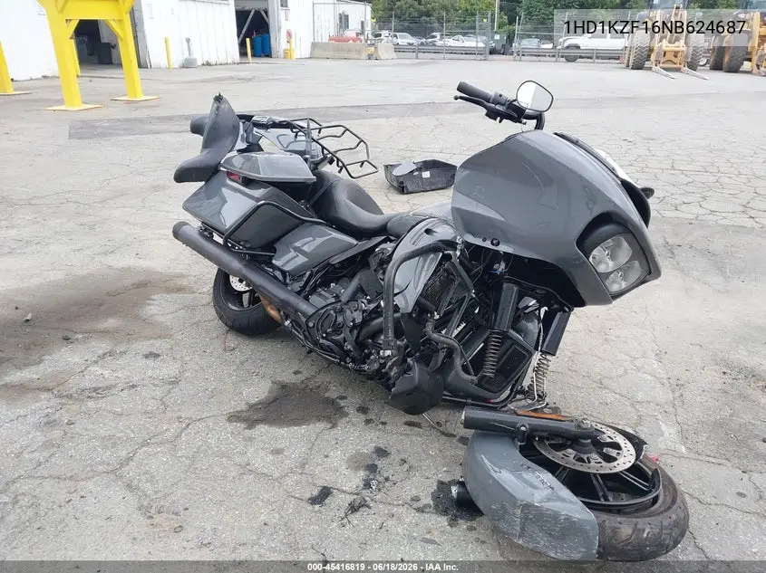 2022 Harley-Davidson Fltrk VIN: 1HD1KZF16NB624687 Lot: 45416819