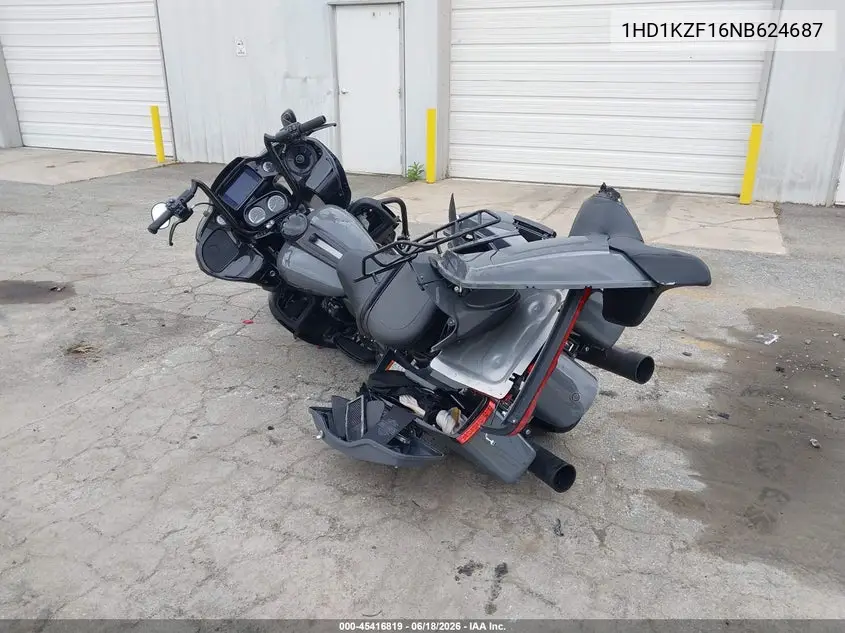 2022 Harley-Davidson Fltrk VIN: 1HD1KZF16NB624687 Lot: 45416819