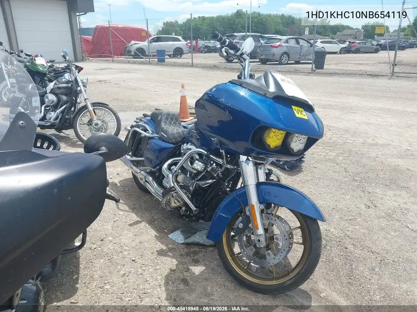 2022 Harley-Davidson Fltrx VIN: 1HD1KHC10NB654119 Lot: 45418948