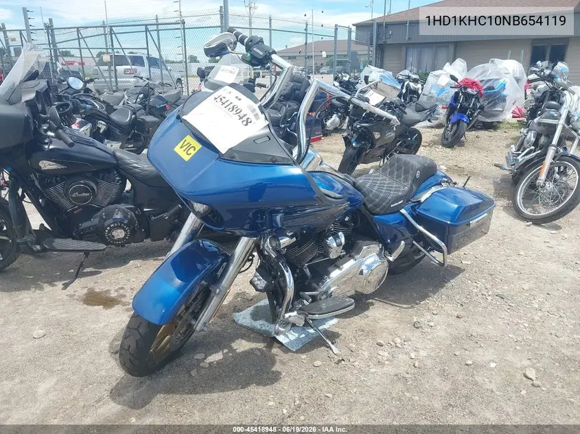 2022 Harley-Davidson Fltrx VIN: 1HD1KHC10NB654119 Lot: 45418948