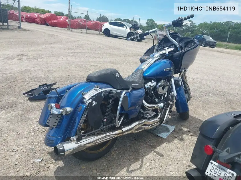 2022 Harley-Davidson Fltrx VIN: 1HD1KHC10NB654119 Lot: 45418948