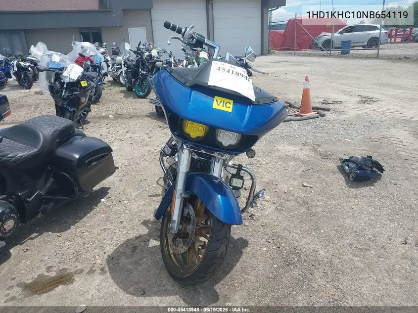 2022 Harley-Davidson Fltrx VIN: 1HD1KHC10NB654119 Lot: 45418948