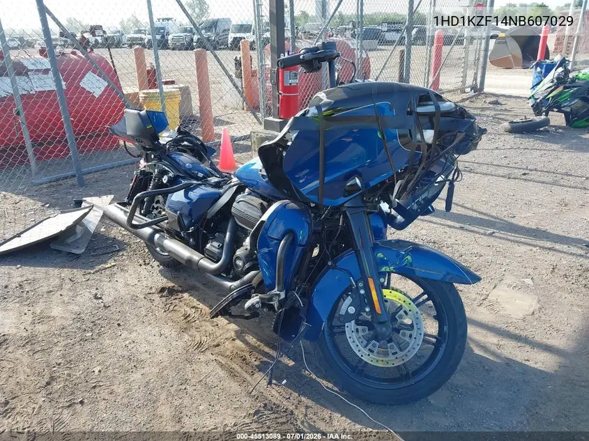 2022 Harley-Davidson Fltrk VIN: 1HD1KZF14NB607029 Lot: 45513089