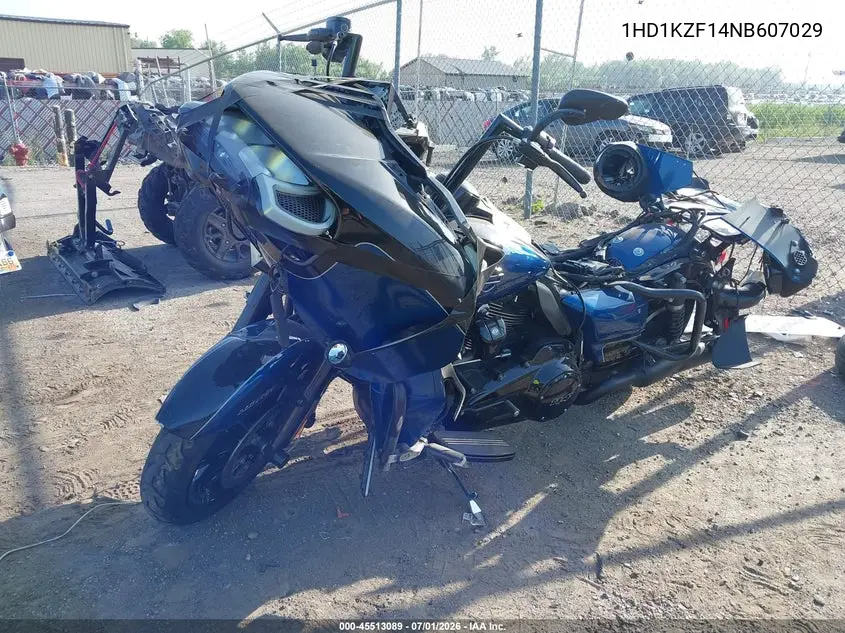 2022 Harley-Davidson Fltrk VIN: 1HD1KZF14NB607029 Lot: 45513089