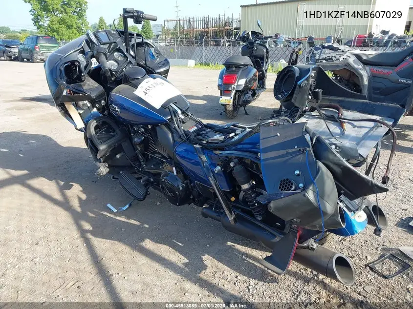 2022 Harley-Davidson Fltrk VIN: 1HD1KZF14NB607029 Lot: 45513089