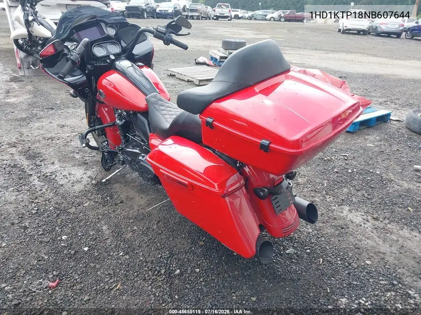 2022 Harley-Davidson Fltrxs VIN: 1HD1KTP18NB607644 Lot: 45655119
