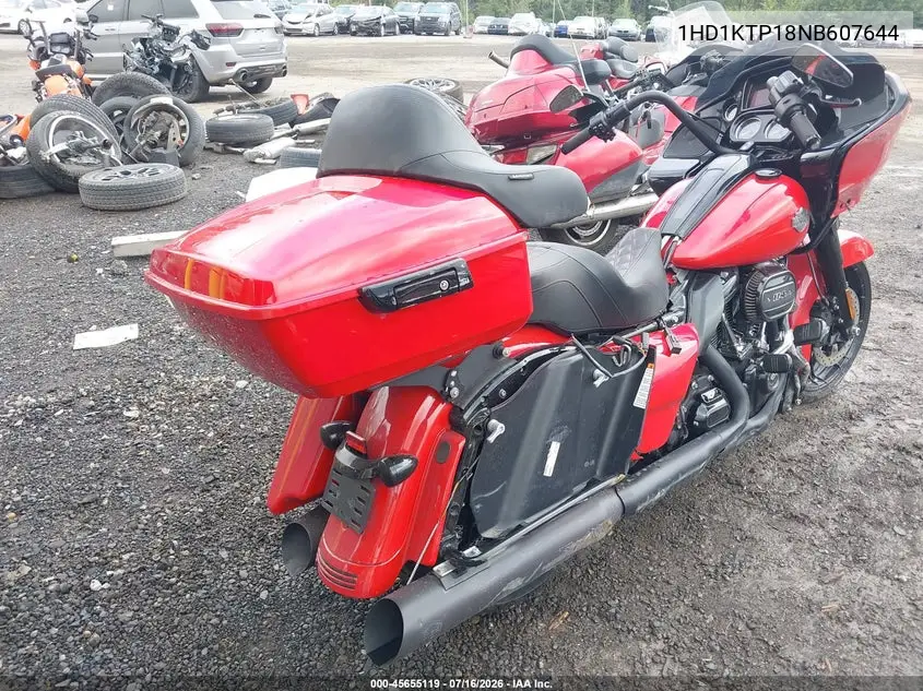 2022 Harley-Davidson Fltrxs VIN: 1HD1KTP18NB607644 Lot: 45655119