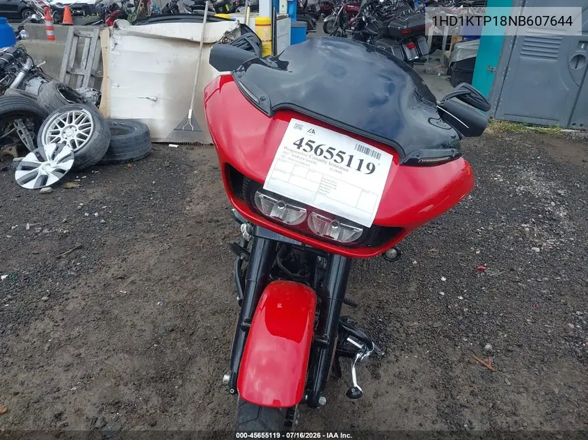 2022 Harley-Davidson Fltrxs VIN: 1HD1KTP18NB607644 Lot: 45655119