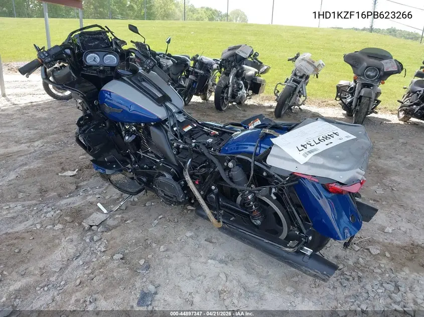 2023 Harley-Davidson Fltrk VIN: 1HD1KZF16PB623266 Lot: 44897347