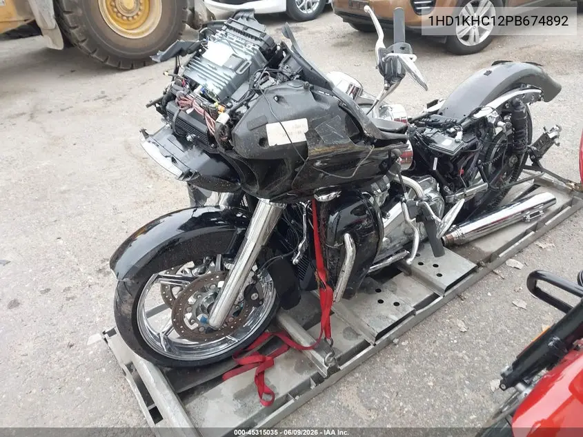 2023 Harley-Davidson Fltrx VIN: 1HD1KHC12PB674892 Lot: 45315035