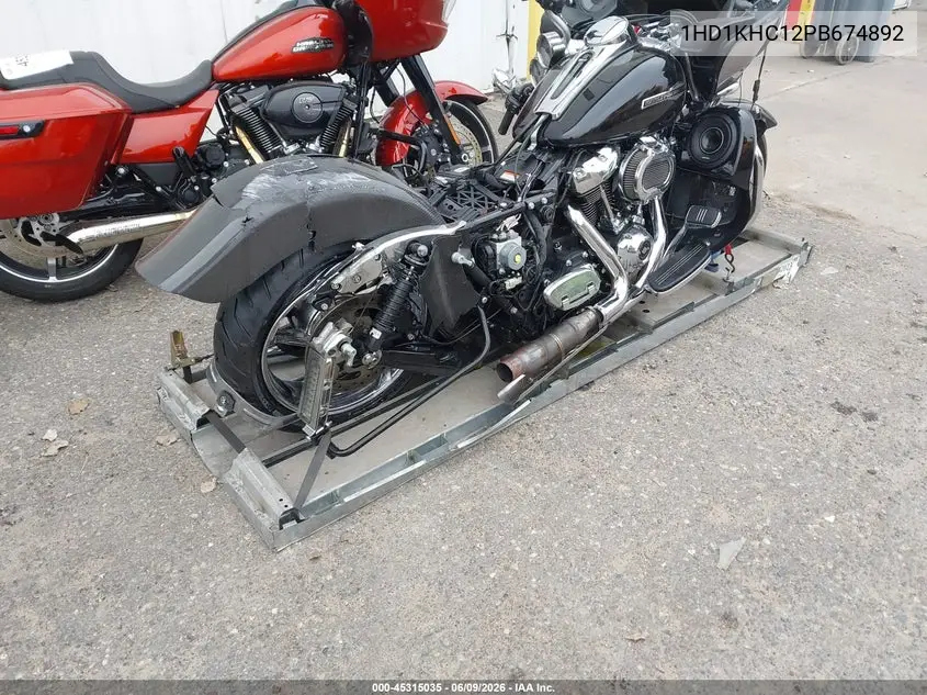 2023 Harley-Davidson Fltrx VIN: 1HD1KHC12PB674892 Lot: 45315035
