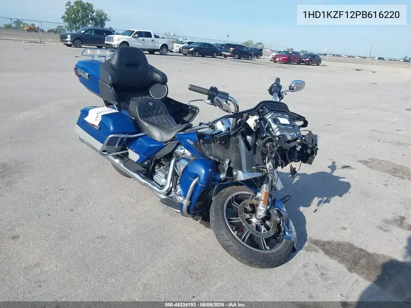 2023 Harley-Davidson Fltrk VIN: 1HD1KZF12PB616220 Lot: 45334193