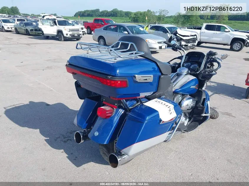 2023 Harley-Davidson Fltrk VIN: 1HD1KZF12PB616220 Lot: 45334193