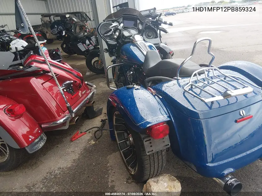 2023 Harley-Davidson Fltrt VIN: 1HD1MFP12PB859324 Lot: 45535174