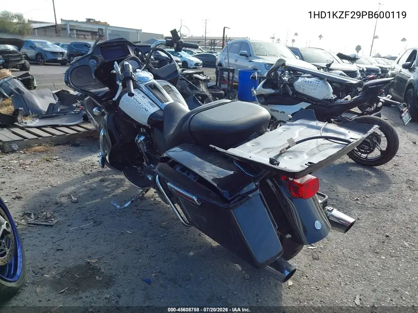 2023 Harley-Davidson Fltrk VIN: 1HD1KZF29PB600119 Lot: 45608758