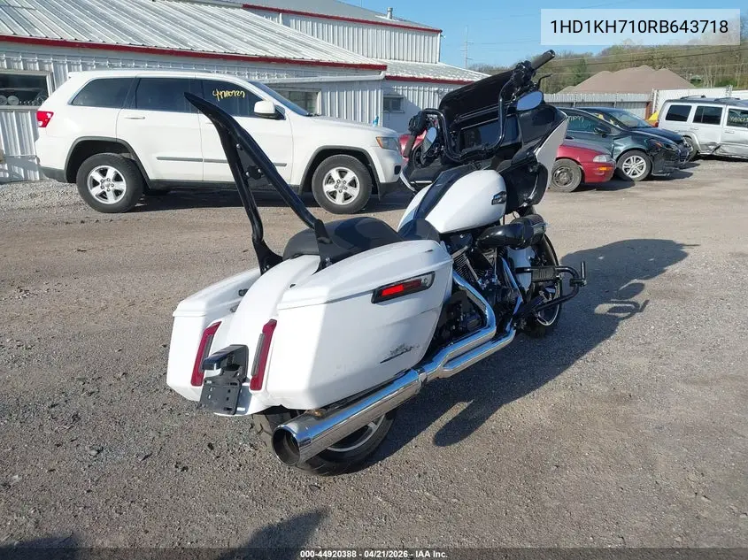 2024 Harley-Davidson Fltrx VIN: 1HD1KH710RB643718 Lot: 44920388