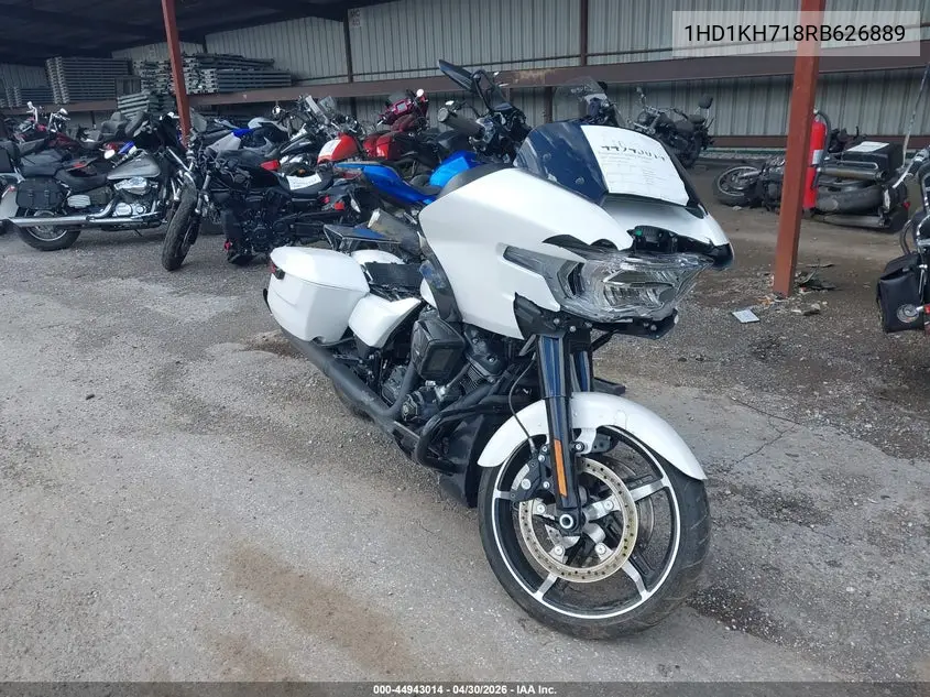 2024 Harley-Davidson Fltrx VIN: 1HD1KH718RB626889 Lot: 44943014
