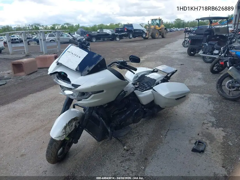 2024 Harley-Davidson Fltrx VIN: 1HD1KH718RB626889 Lot: 44943014