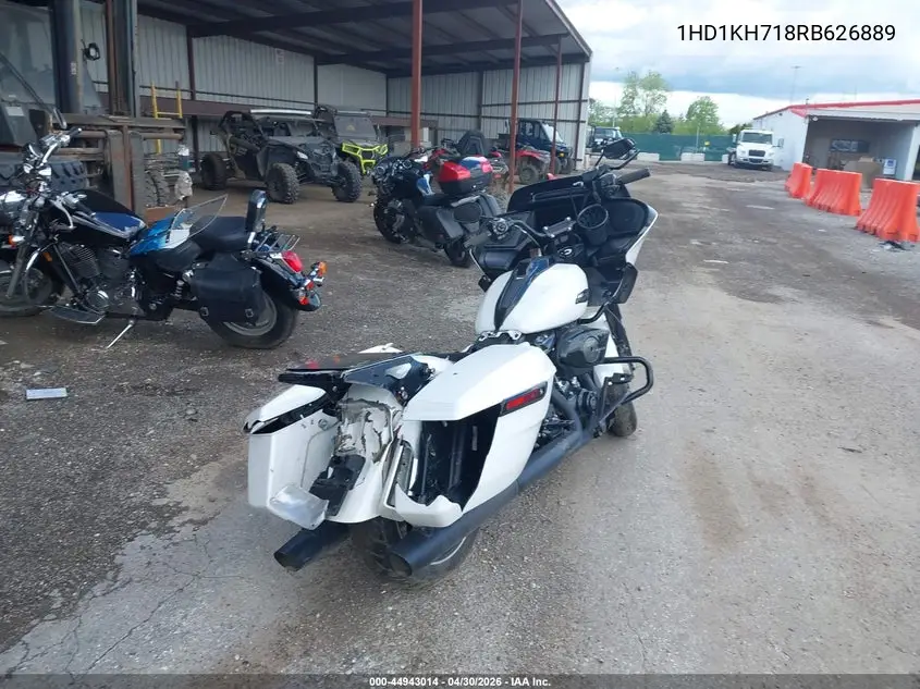2024 Harley-Davidson Fltrx VIN: 1HD1KH718RB626889 Lot: 44943014
