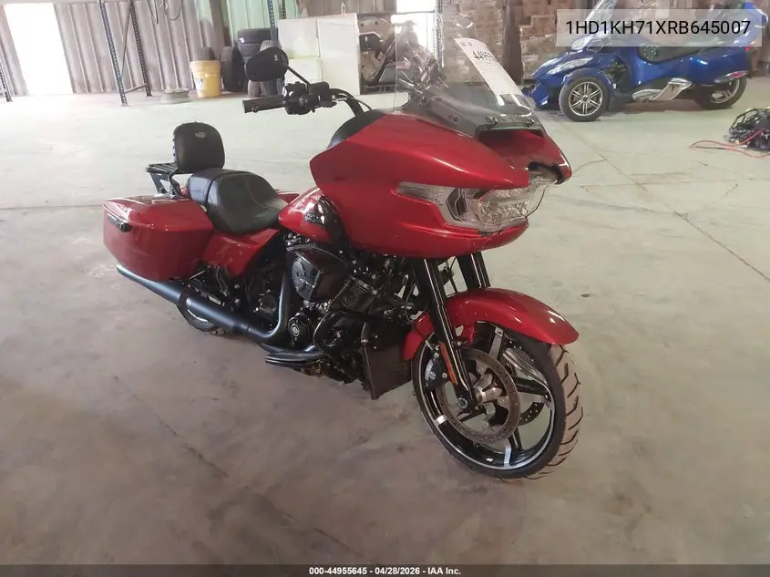 2024 Harley-Davidson Fltrx VIN: 1HD1KH71XRB645007 Lot: 44955645