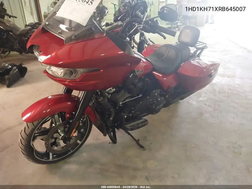 2024 Harley-Davidson Fltrx VIN: 1HD1KH71XRB645007 Lot: 44955645