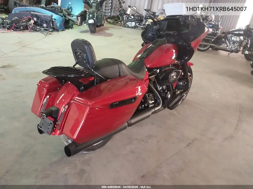 2024 Harley-Davidson Fltrx VIN: 1HD1KH71XRB645007 Lot: 44955645