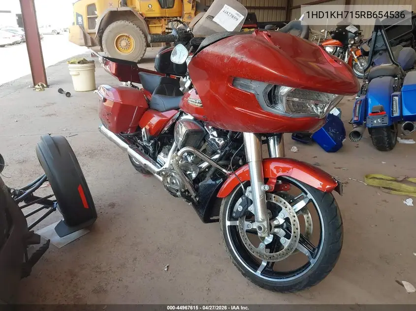 2024 Harley-Davidson Fltrx VIN: 1HD1KH715RB654536 Lot: 44967615
