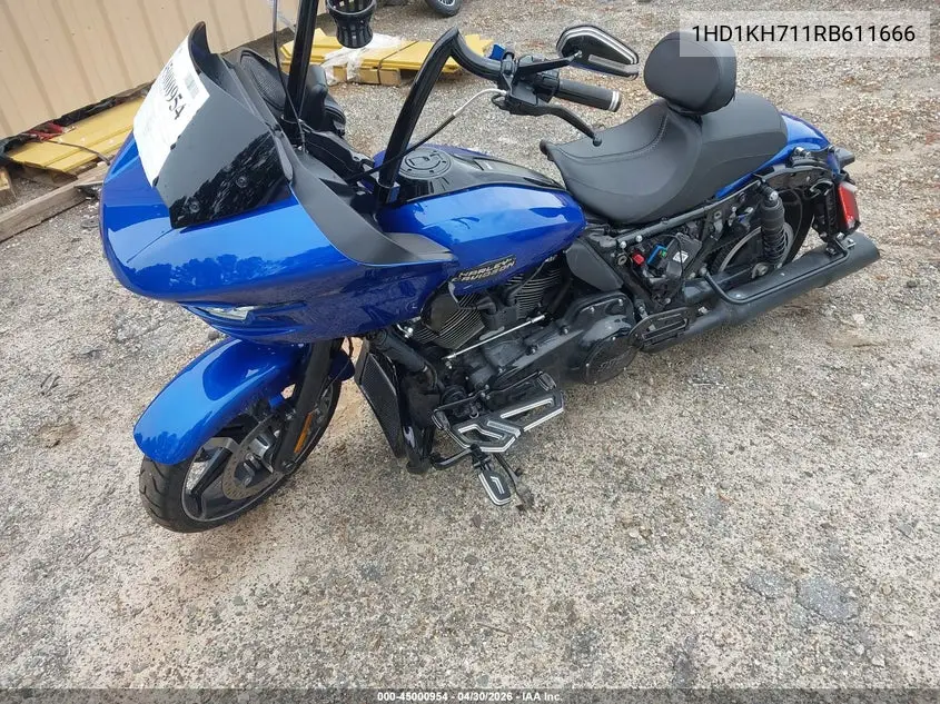 2024 Harley-Davidson Fltrx VIN: 1HD1KH711RB611666 Lot: 45000954
