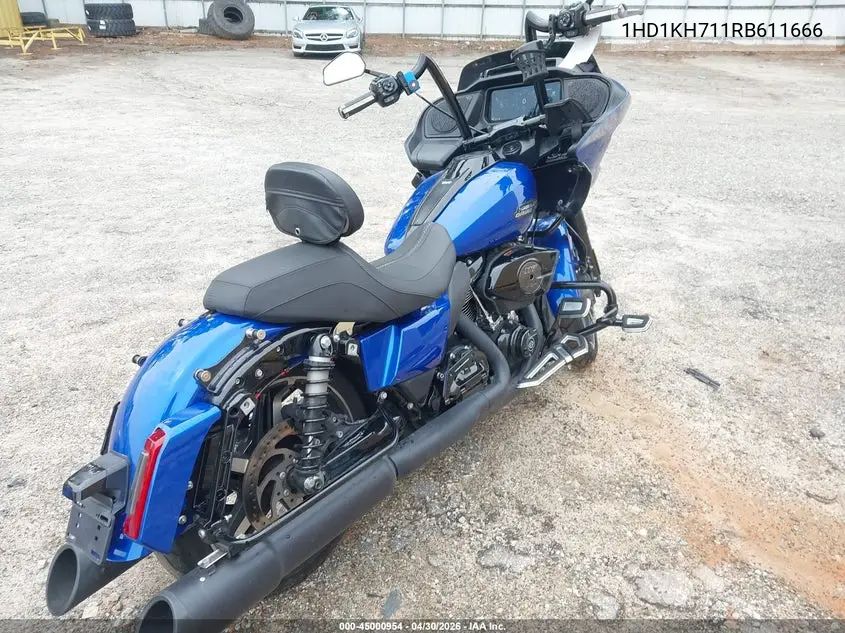 2024 Harley-Davidson Fltrx VIN: 1HD1KH711RB611666 Lot: 45000954