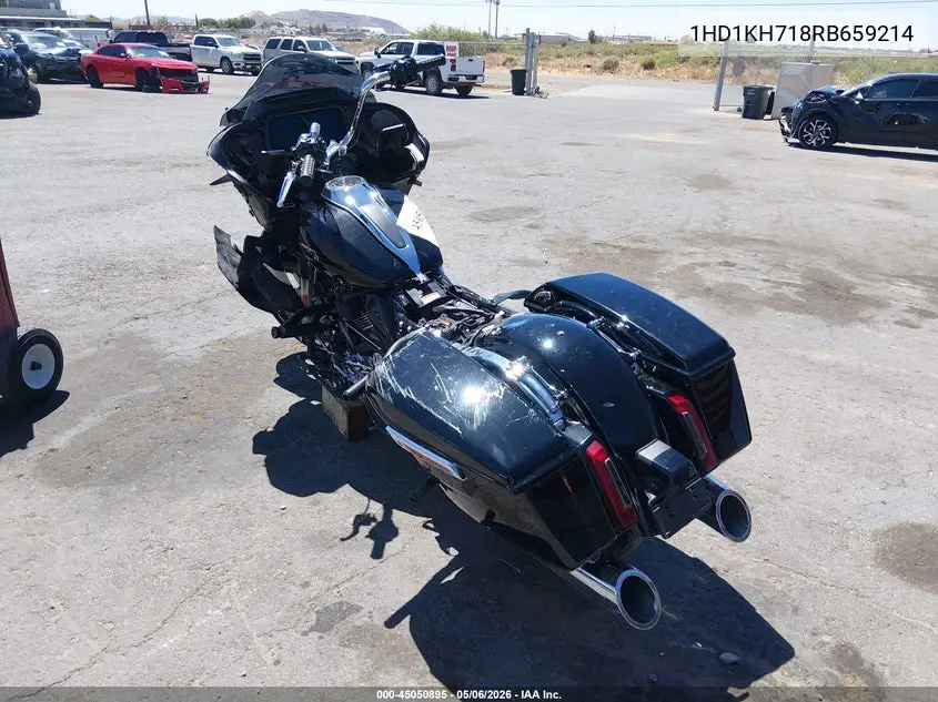 2024 Harley-Davidson Fltrx VIN: 1HD1KH718RB659214 Lot: 45050895