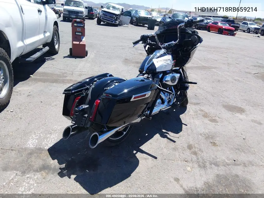 2024 Harley-Davidson Fltrx VIN: 1HD1KH718RB659214 Lot: 45050895