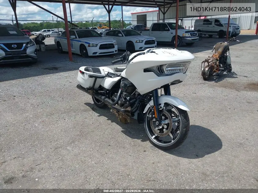 2024 Harley-Davidson Fltrx VIN: 1HD1KH718RB624043 Lot: 45228537