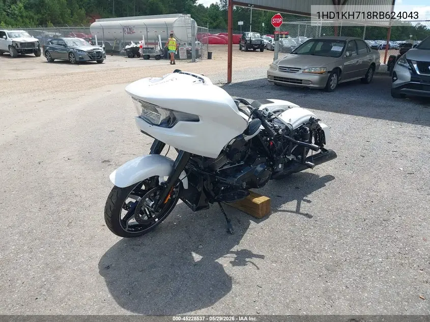 2024 Harley-Davidson Fltrx VIN: 1HD1KH718RB624043 Lot: 45228537
